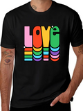 Rainbow LOVE Graphic Tee product image 1