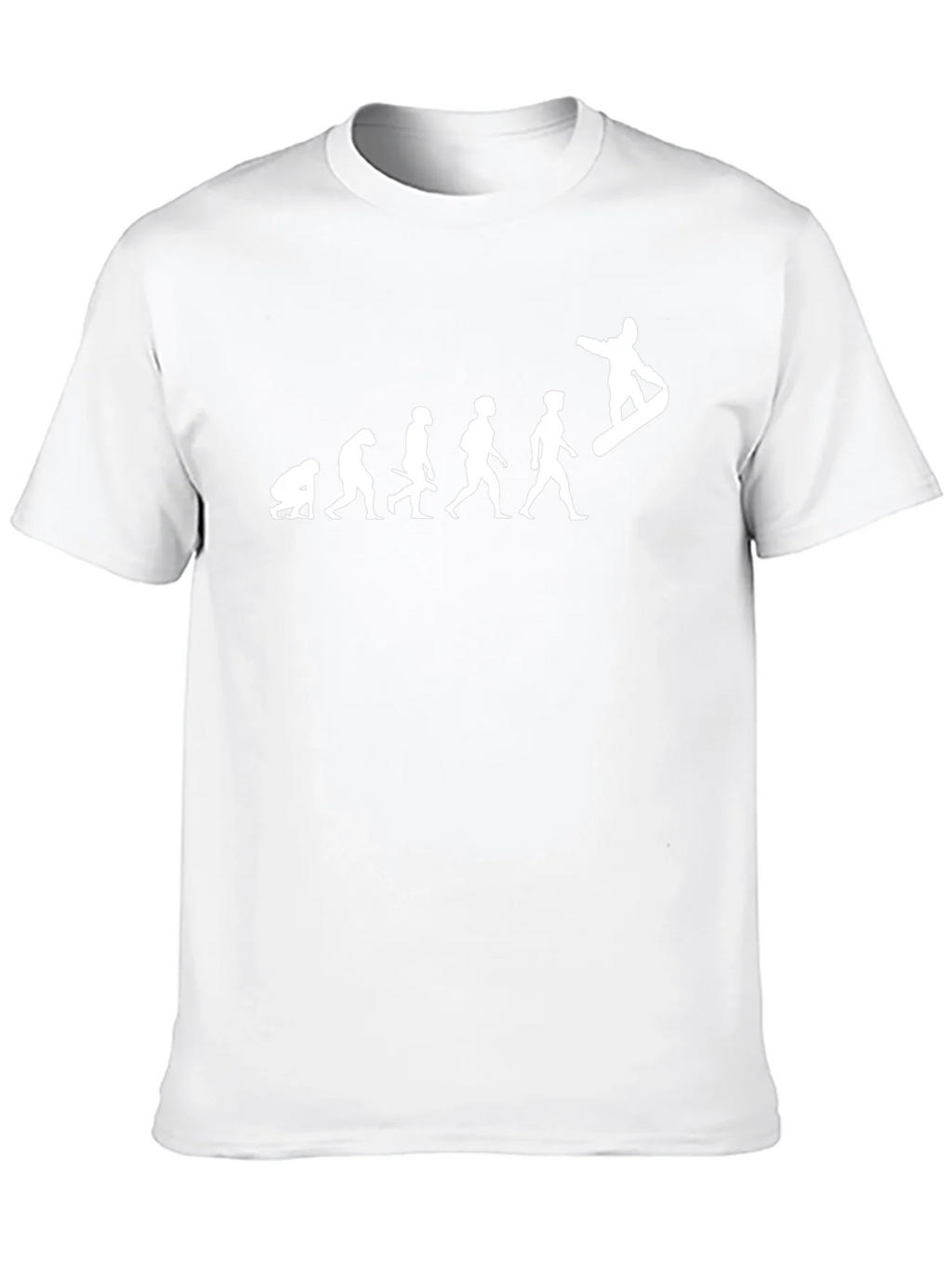 Evolution of Snowboarding Black T-Shirt product image 9