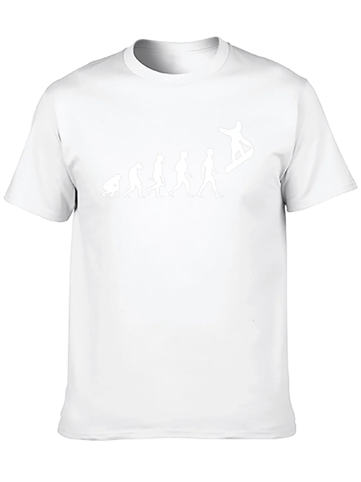 Evolution of Snowboarding Black T-Shirt product image 9