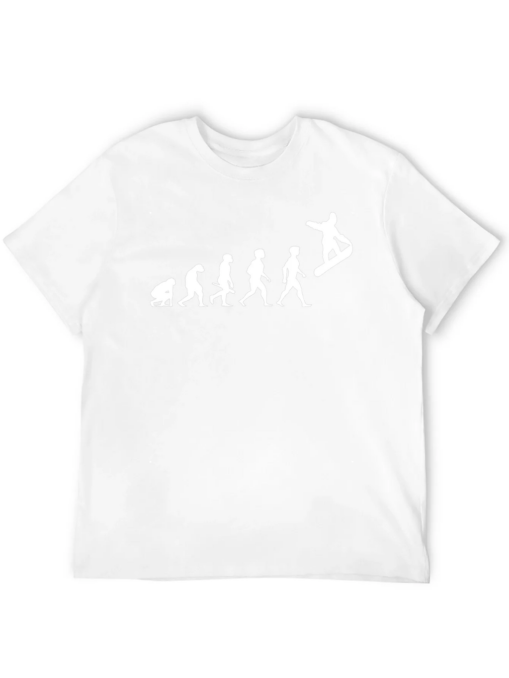 Evolution of Snowboarding Black T-Shirt product image 11