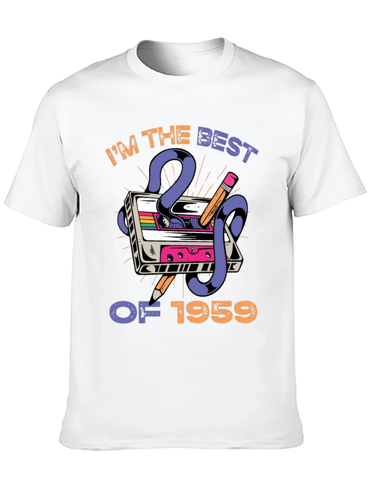 Best of 1959 Cassette Tape Graphic T-Shirt product image 9