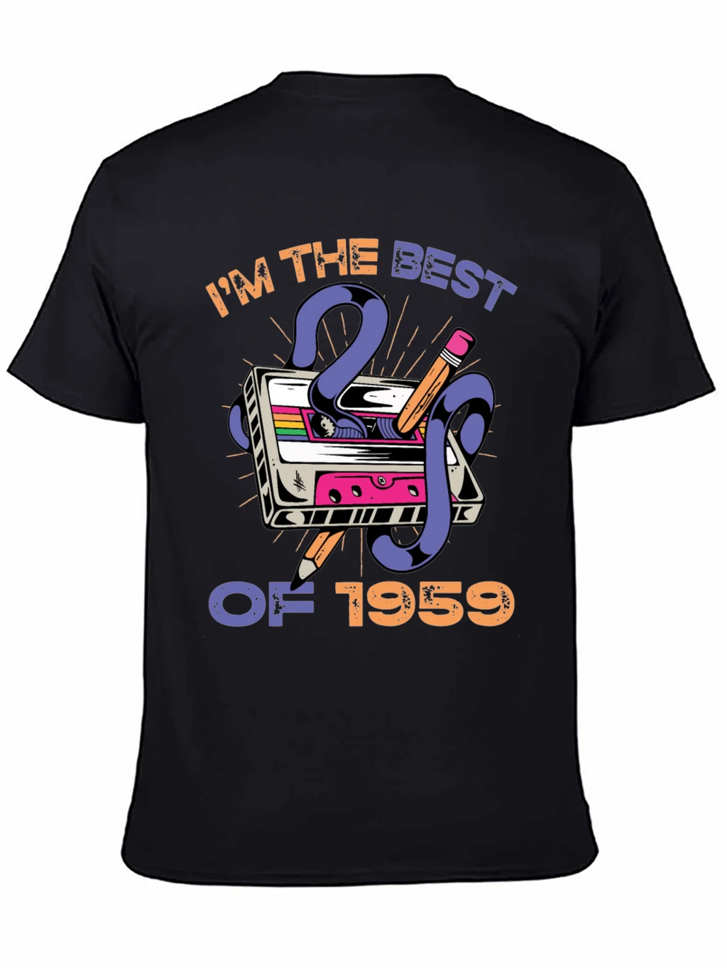Best of 1959 Cassette Tape Graphic T-Shirt product image 4