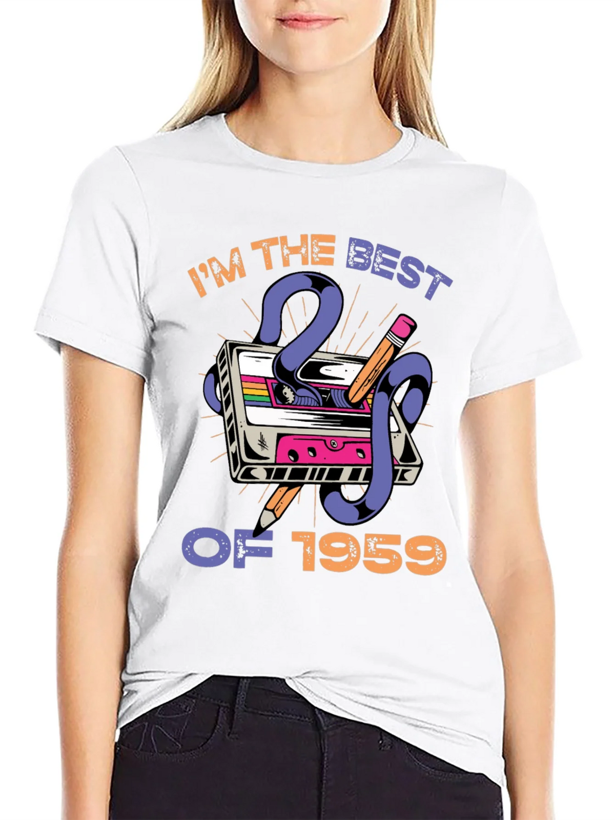 Best of 1959 Cassette Tape Graphic T-Shirt product image 8