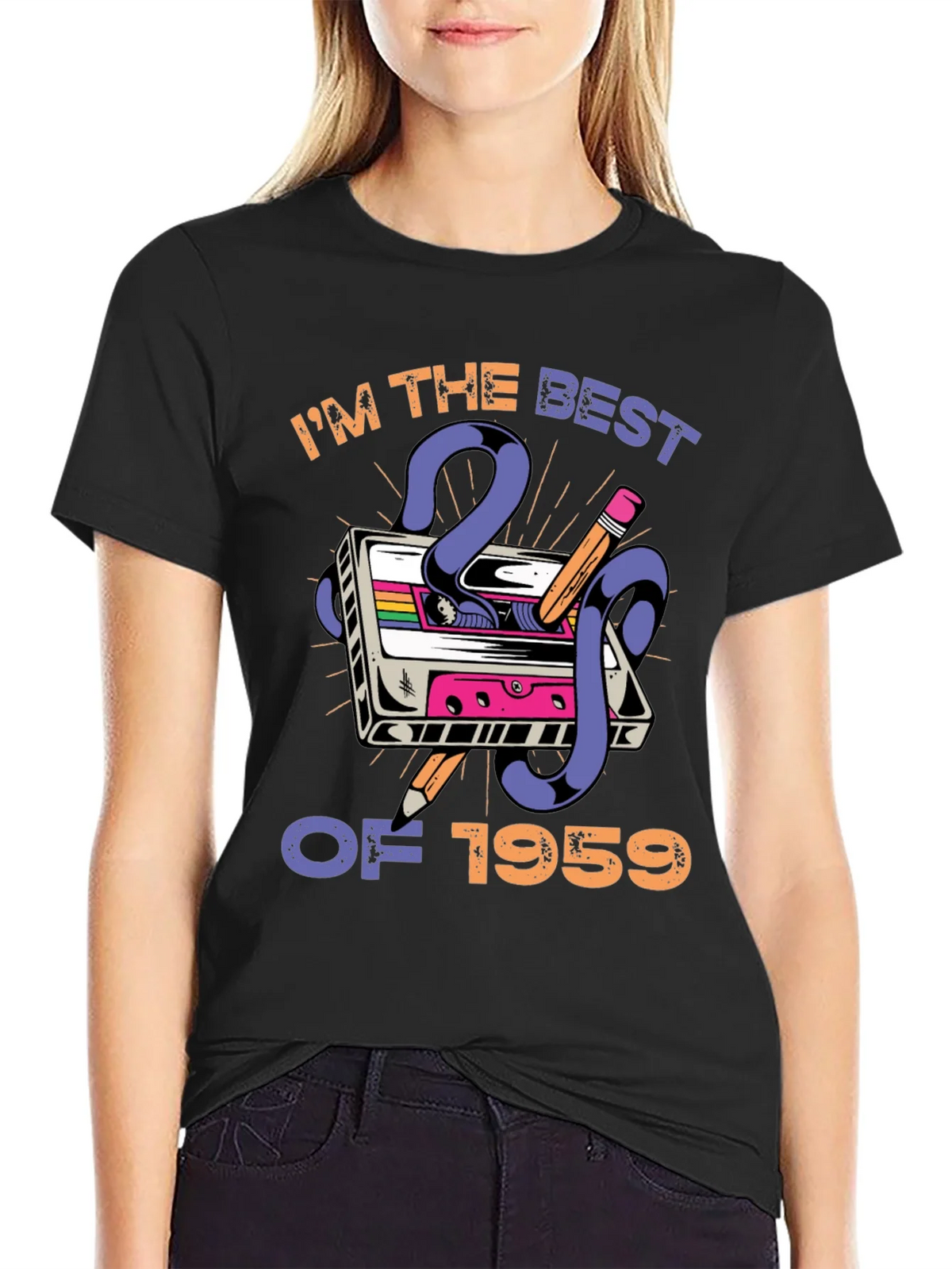 Best of 1959 Cassette Tape Graphic T-Shirt product image 2